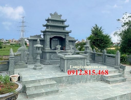 Lăng mộ đá xanh đẹp bán tại Phú Thọ