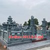 Mẫu khu lăng mộ đá gia đình xây để thờ tro cốt bán tại Tiền Giang 630 - Nghĩa trang gia đình