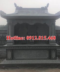Mẫu lăng mộ đá đẹp bán tại Đà Nẵng 432 - Cây hương nghĩa trang