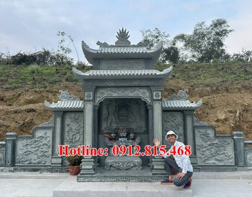 Mẫu lăng mộ đá đẹp bán tại Sài Gòn Bình Dương 03 - Lăng mộ gia đình