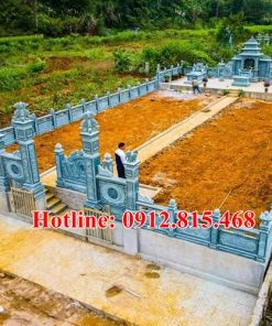 Mẫu nghĩa trang gia đình bằng đá đẹp bán tại Bình Thuận 86 - Khu lăng mộ gia đình tại Bình Thuận