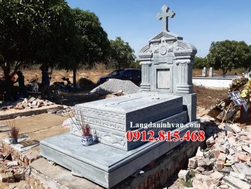 18 Mẫu mộ công giáo đẹp bán tại Nam Định - Bia mộ đạo tại Nam Định