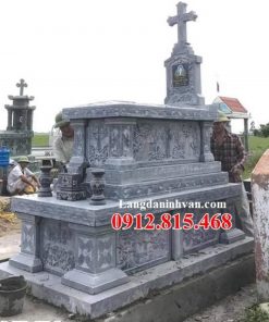 34 Mẫu mộ công giáo đá đẹp bán tại Hải Dương - Mộ đạo thiên chúa tại Hải Dương