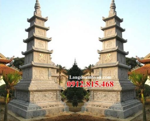 Mẫu bảo tháp đẹp bán tại Hà Nội - Bảo tháp thờ cốt tại Hà Nội