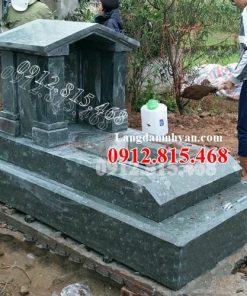 Mẫu lăng mộ đá đơn giản đẹp bán tại Bắc Ninh