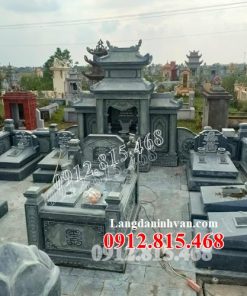 Mẫu mộ cải táng, sang cát, hỏa táng, để tro cốt trong khu lăng mộ nghĩa trang gia đình xây đơn giản đẹp bán tại Nam Định