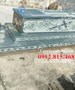 Mẫu mộ công giáo, mộ đạo thiên chúa xây đơn giản đẹp bán tại Thái Bình
