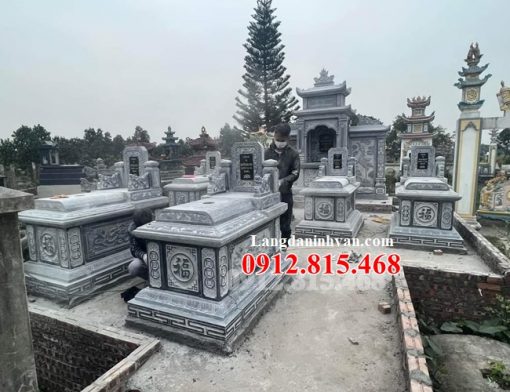 Mẫu mộ đá bành đẹp bán tại Nam Đinh, Thái Bình - Mộ đá bành đẹp