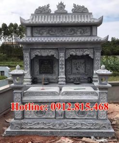 Mẫu mộ đá đôi đẹp bán tại Bắc Giang 98 - Mộ đá đẹp tại Bắc Giang
