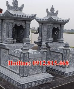 Mẫu mộ đá đôi đẹp bán tại Bắc Ninh 99 - Lăng mộ đôi tại Bắc Ninh