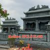 Mẫu mộ đá đôi hai mái đẹp bán tại Hà Nội, Bắc Giang, Bắc Ninh - Mộ đá đôi đẹp