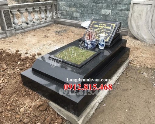 Mẫu mộ đá đơn giản đẹp bán tại Thái Bình 17TB – Mộ đá tại Thái Bình