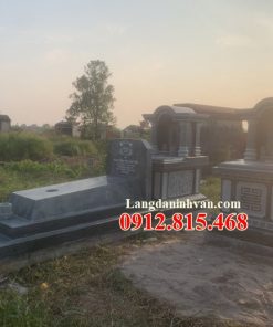 Mẫu mộ đá không mái đẹp bán tại Bắc Ninh 99 - Mộ đá Bắc Ninh