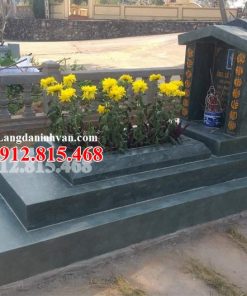 Mẫu mộ đá tam cấp đẹp bán tại Quảng Bình 73 – Mộ đá đẹp Quảng Bình