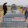 Mẫu mộ đá tam cấp đẹp bán tại Thái Nguyên 20TN – Mộ đá Thái Nguyên