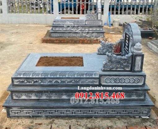 Mẫu mộ đôi tam cấp đơn giản đẹp bán tại Phú Thọ