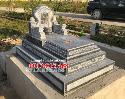 Mẫu mộ tam cấp đá đẹp bán tại Hà Tĩnh 38 – Mộ đá đẹp tại Hà Tĩnh