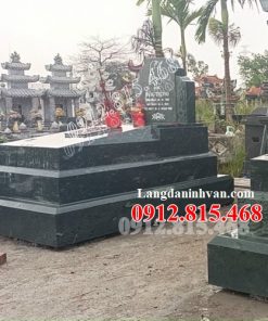 Mẫu mộ táp cấp đơn giản hiện đại đẹp bán, lắp đặt tại Quảng Ninh hợp phong thủy