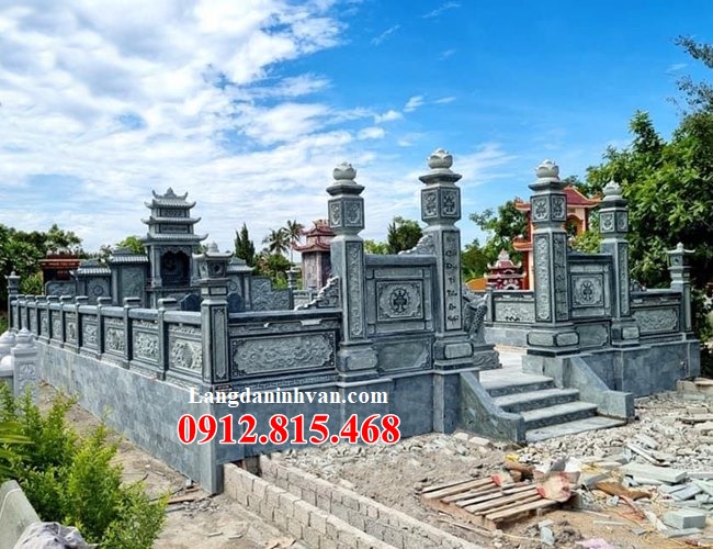 Mẫu nghĩa trang gia đình, gia tộc, dòng họ đẹp bán, lắp đặt tại Hà Nội