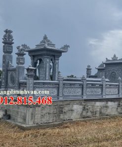 Mẫu nghĩa trang gia đình, gia tộc, dòng họ đẹp bán tại Bình Định hợp phong thủy