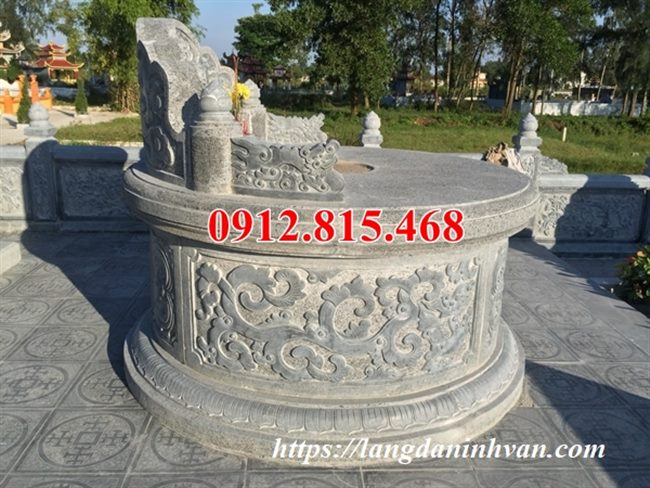 Mộ tròn đá tại Thái Bình 24 - Lăng mộ đá, mộ đá đẹp