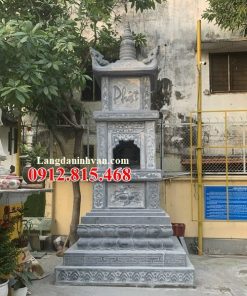 88 Mẫu mộ tháp phật giáo bán tại Vĩnh Phúc – Tháp đá để tro cốt, hài cốt tại Vĩnh Phúc