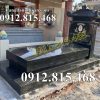 BP93 Mộ đá hoa cương đẹp bán tại Bình Phước - Chụp mộ đá granite Kim Sa tại Bình Phước