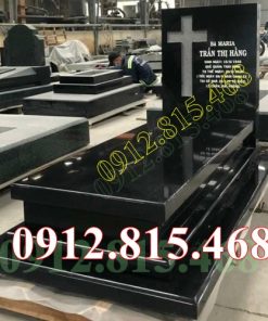 Mẫu mộ công giáo đá kim sa Ấn Độ đẹp bán tại Vĩnh Long - Nhà mồ đơn giản tại Vĩnh Long