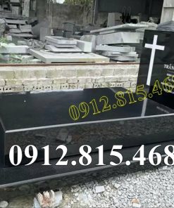 Mẫu mộ đá hoa cương công giáo đẹp chất lượng tốt - Mộ đá đẹp