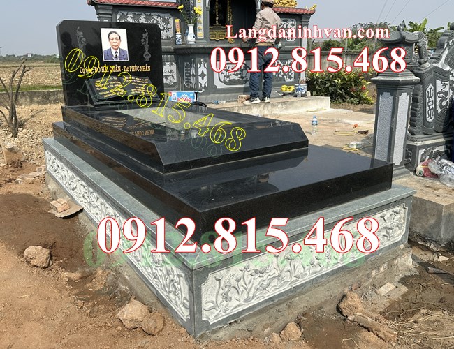 Mộ đá hoa cương tại Vĩnh Long - Thiết kế làm nhà mồ đá hoa cương uy tín