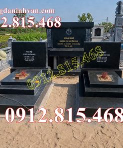 Thiết kế xây mộ, chụp mộ kim tĩnh đá hoa cương đẹp bán tại Vĩnh Long - Nhà mồ đá hoa cương tại Vĩnh Long