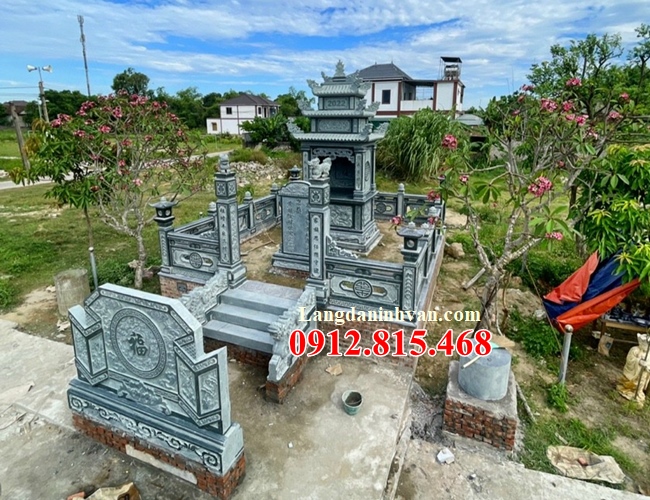 Mẫu khu lăng mộ, nghĩa trang gia đình xây đơn giản đẹp bán tại Bình Dương