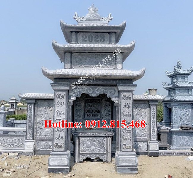Mẫu lăng mộ đá đẹp bán tại Bình Thuận giá rẻ