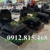 Mẫu mộ đôi đá granite kim sa đẹp 030 - Mộ đá hoa cương Ấn Độ