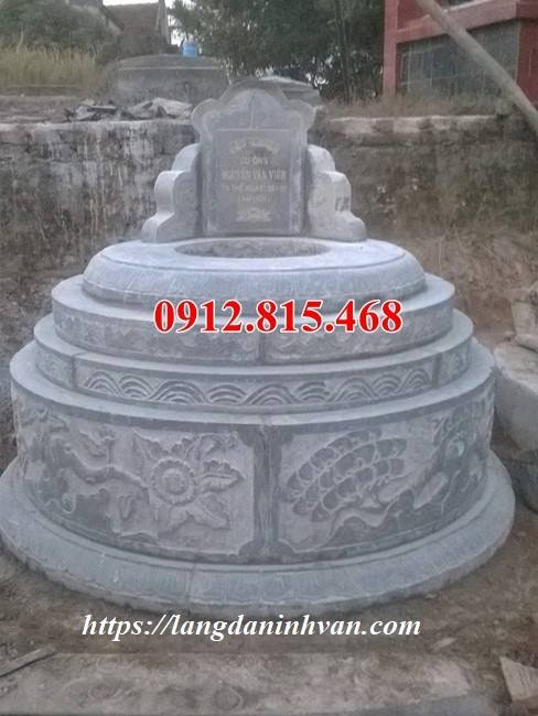Báo giá bán và xây mộ tròn đá ở Hà Nội