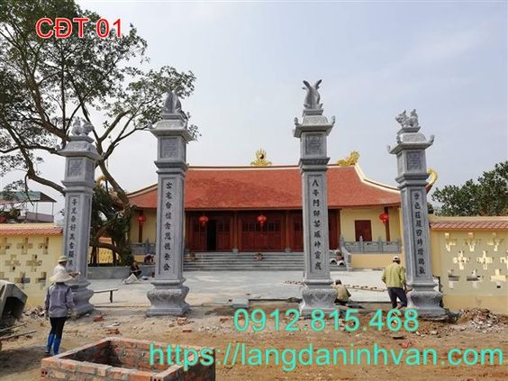 cột tròn bằng đá đẹp nhất