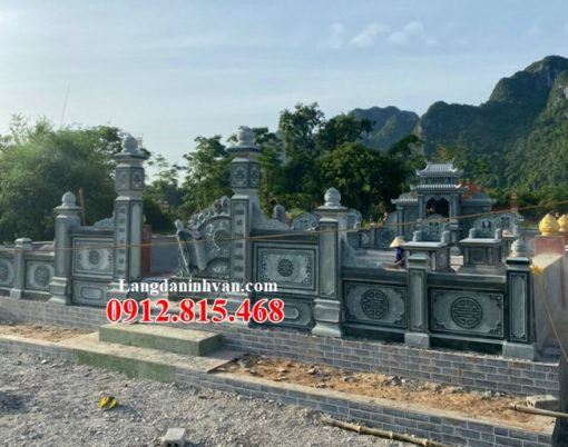 Xây khu lăng mộ đá, nghĩa trang gia đình đẹp giá rẻ ở Hải Dương