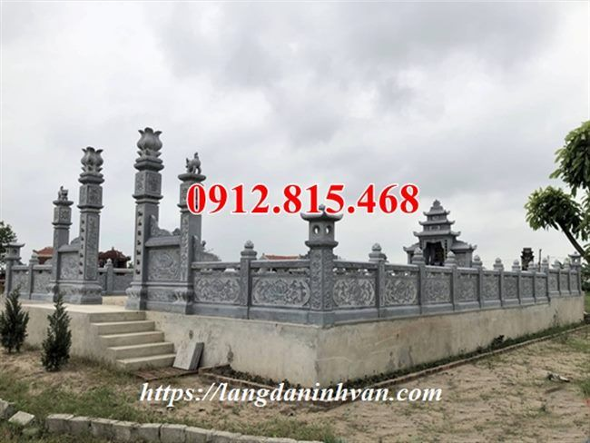 Xây khu lăng mộ đá, nghĩa trang gia đình đẹp ở Nam Định