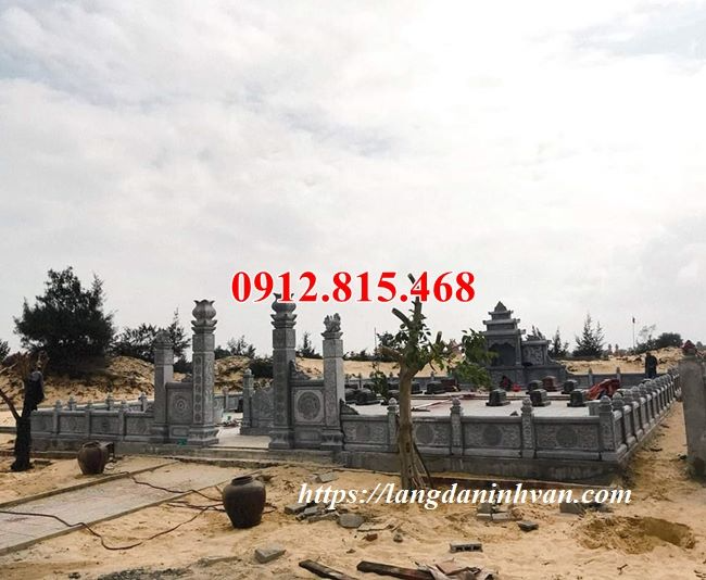 Báo giá bán và xây lăng mộ đá gia đình ở Ninh Thuận