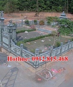 Khu lăng mộ đá tại Thái Bình – Thiết kế, xây nghĩa trang gia đình đẹp ở Thái Bình