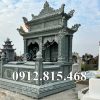 Mẫu mộ đôi đá xanh rêu đẹp bán tại Thái Nguyên - Mộ đá đẹp tại Thái Nguyên