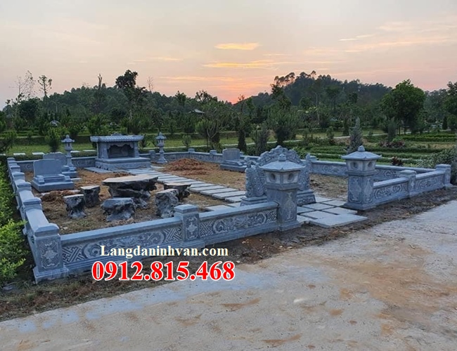 Mẫu nghĩa trang gia tộc, nghĩa trang dòng họ xây ở công viên nghĩa trang tại Quảng Ninh