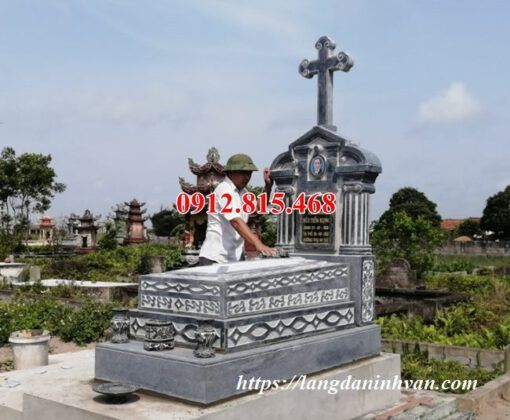 Mẫu thiết kế khuôn viên khu lăng mộ, nhà mồ, nghĩa trang gia đình, dòng họ đẹp tại Sài Gòn 