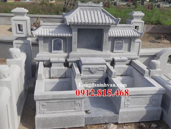 Địa chỉ bán mộ đôi gia đình đá khối tự nhiên tại Thái Nguyên
