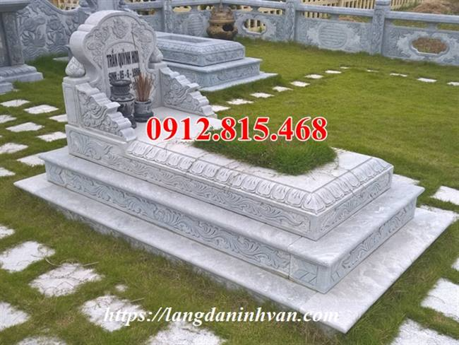 Kích thước xây mộ đá tại Quảng Bình theo phong thủy
