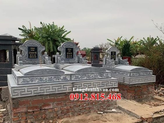 mẫu mộ đôi bằng đá đẹp tại Phú Yên