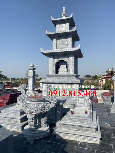 mẫu mộ đá hình tháp tại Đà Nẵng đẹp nhất
