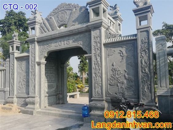 cổng nhà thờ họ tại Bắc Giang đẹp nhất