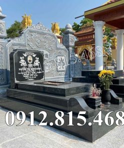 81GL Mộ đá hoa cương đẹp bán tại Gia Lai – Chụp mộ đá granite tại Gia Lai