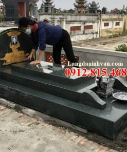 Địa chỉ bán, lắp đặt mộ đá hoa cương, granite tại Bà Rịa Vũng Tàu uy tín chất lượng